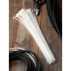 Хомут P6.6 стандартный белый 4.8x250 (100шт) FlexLock PROxima