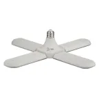 Фитолампа для растений светодиодная FITO-36W-RB-E27-FOLD 4-х лепестковая красно-синего спектра 36 Вт Е27