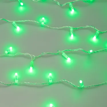 Светодиодная гирлянда ARD-STRING-CLASSIC-10000-CLEAR-100LED-SYNC RGB (230V, 6.5W) (Ardecoled, IP65) | 031119 | Arlight