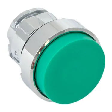 Механизм кнопки исполнительный XB4 зеленый выпирающая возвратный без фиксации без подсветки PROxima