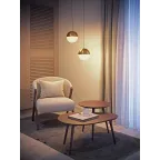 Светильник LGD-EMISFERO-TRACK-HANG-4TR-R150-11W Day4000 (GD, 170 deg, 230V) (Arlight, IP20 Металл, 3 года) | 035939 | Arlight