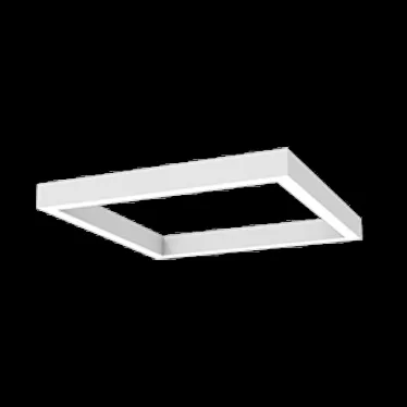 Светильник светодиодный ДСО-120Вт 3000К X-Line квадрат рассеиватель опал, белый