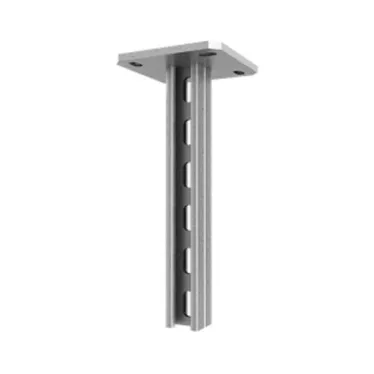 Подвес потолочный СТРАТ двойной 41х21х2400, толщ. 2,5 мм, гальван. цинк