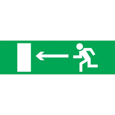 Пиктограмма (наклейка) для светильника аварийного NEF Направление движения налево (NEF-07) | 61494 | Navigator