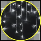 Гирлянда световая  NGF-I02-100CW-8-3.5m-230-TR-IP44 | 61844 | Navigator