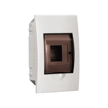 Щит распределительный встраиваемый ЩРВ-П-4 IP41 пластиковый прозрачная дверь