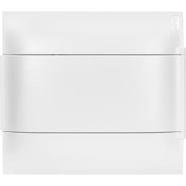 Practibox S Пластиковый щиток Встраиваемый (ЩРв-П) (в полые стены) 1X8 Белая дверь