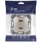 Устройство зарядное USB, 5В-2100мА, Эра Elegance, шампань, 14-4110-04