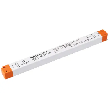 Блок питания ARV-SL12150-SLIM (12V, 12.5A, 150W, PFC) | 026818 | Arlight