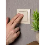 Валенсия выключатель 2-кл. 10А кремовый