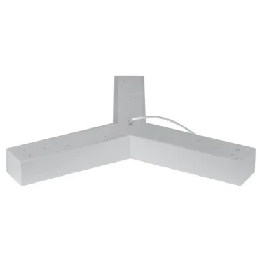 Светильник LED Geometria Igrek SPO-143-W-40K-056 56Вт 4000K 3700Лм IP40 900*80 белый подвесной драйвер внутри