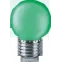 Лампа светодиодная для белт лайта 1Вт Е27 230В зеленый NLL-G45-1-230-G-E27 шарик цветной | 71828 | Navigator
