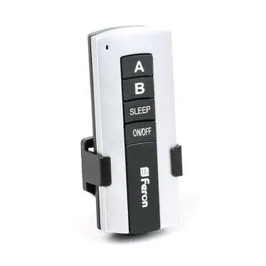 Выключатель для светильников 230V 1000W 2-х канальный 30м с пультом управления, черное серебро