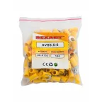 Наконечник вилочный изолир 6.5 мм 4-6 мм (НВи 6.0-6 НВи 5,5-6) желтый, REXANT