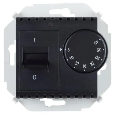 15 Регулятор для теплого пола 16А 230В графит