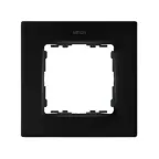 Рамка декоративная, 1 пост, S82 Concept, черный матовый
