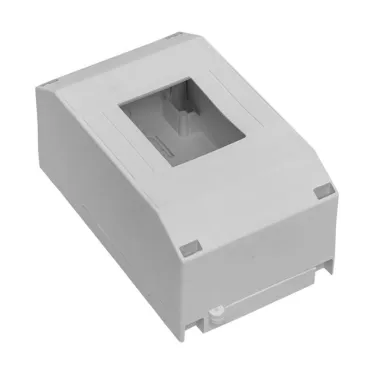 Щит распределительный навесной ЩРн-П-4 IP20 пластиковый без дверей 1/4 КМПн белый