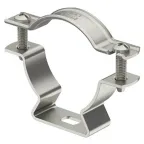 Крепежная скоба дистанционная 30-44мм (с продольным отверстием) из нерж.стали A4