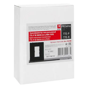Трансформатор тока ТТЕ-Р 58 300/5А 0,5 5ВА УХЛ4