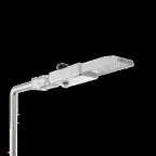 Светильник светодиодный ДКУ-100Вт 14000Лм 5000К Uragan NEMA Road Серый