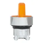 Механизм переключателя исполнительный ХB4 желтый на 3 положения возвратный без фиксации с подсветкой с короткой ручкой PROxima