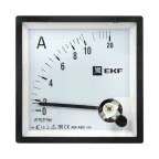 Амперметр AM-A961 аналоговый на панель 96х96(квадратный вырез) 10А прямое подключение PROxima