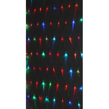 ENIS-01R Гирлянда LED Сеть 1,8 м*1,5 м RGB 8 режимов, 220V, IP20 (60/720)