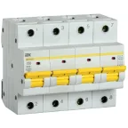 Выключатель автоматический ВА47-150 4Р 63А 15кА характеристика C