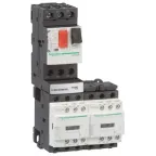 Пускатель магнитный 9А - 24B реверсивный GV2-ME08 2.5-4А GV2DM2