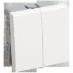 Выключатель проходной (переключатель) двухклавишный