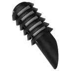 Садово-парковый светильник НБУ 01-60-018 Поллар настенный черный IP54 Е27 max60Вт h400мм