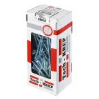 Шуруп универсальный 5х90 потайная головка, остроконечный, оцинкованный (100шт) - коробка