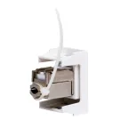 VIVA Розетка компьютерная RJ45 категория 6A 1 модуль белая