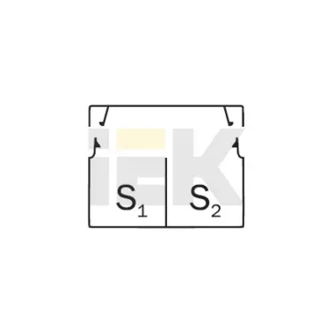 Кабель-канал 30/2х10 ЭЛЕКОР белый (64м) IEK