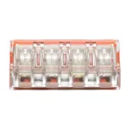 Клемма СМК 773-174 (с пастой) 4 отверстия 2.5-6.0мм2 (уп.50шт.) PROxima