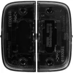 Valena ALLURE Лицевая панель для двухклавишного выключателя Антрацит