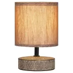 Настольная лампа Eleanor 7070-502 1 х Е14 40 Вт керамика кофейная