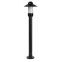 Светильник садово-парковый НТУ 01-60-010 Поллар напольный черный IP54 Е27 max60Вт h1060мм