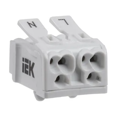 Клемма пружинная соединительная КСПн2-L+N