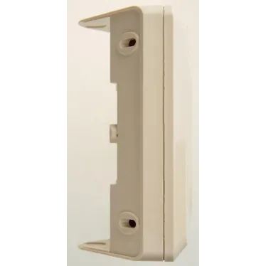 ЭТЮД Розетка угловая двойная открытой установки без заземления без шт.16А 250B, кремовый