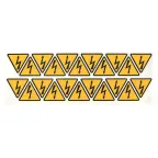 Знак ''молния'' 50х50х50мм (1шт)