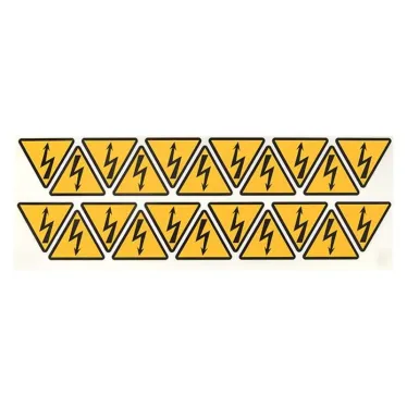 Знак ''молния'' 50х50х50мм (1шт)