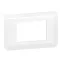 Рамка Mosaic 3 модуля - белая