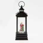 Светильник декоративный новогодний Дед Мороз, теплый белый LED, h 27,5 см, 3*АА, таймер 6 ч, IP20