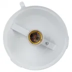 Светильник НСП 41-200-001 без решетки Желудь сталь / стекло IP54 E27 max 200Вт 185х260 белый