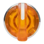 Механизм переключателя исполнительный ХB4 желтый на 3 положения возвратный без фиксации с подсветкой с короткой ручкой PROxima