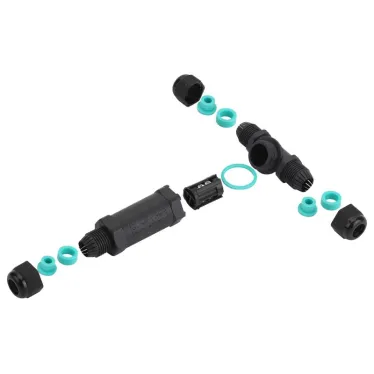 Коннектор кабельный T-образный IP68 3-Pin (4/48/2016) NO-224-20