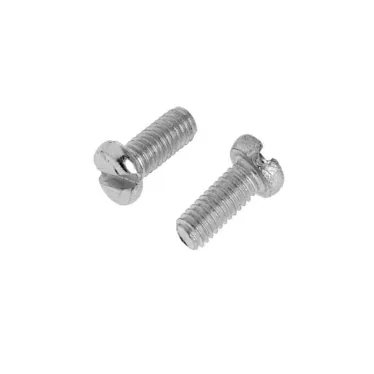 Винт DIN84 М4х10 цилиндрическая головка прямой шлиц оцинкованный (20 шт)