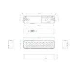 Светильник светодиодный аварийный непостоянный DBA-101-0-20 30LED 5ч IP20 (40/3360)