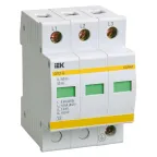 Ограничитель перенапряжений ОПС1-D 3P 5кА 230В